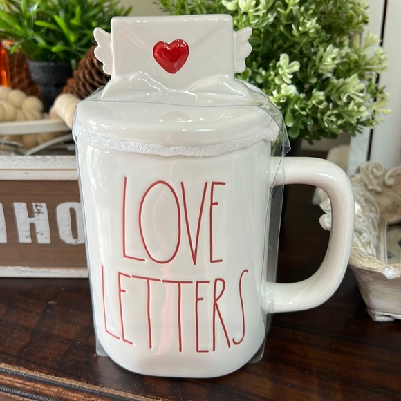 Cute RAE DUNN MUG AND LID ❤️ - Picture 1 of 6